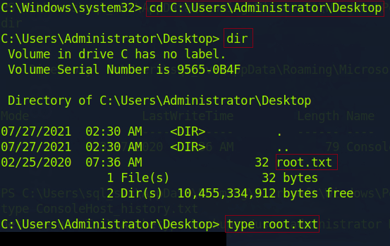 Screenshot 18: Root flag
