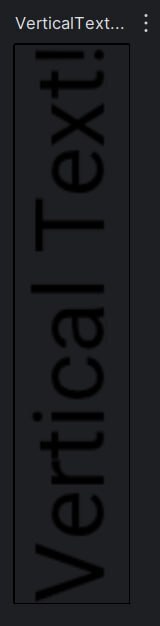 VerticalText with corrected layout bounds