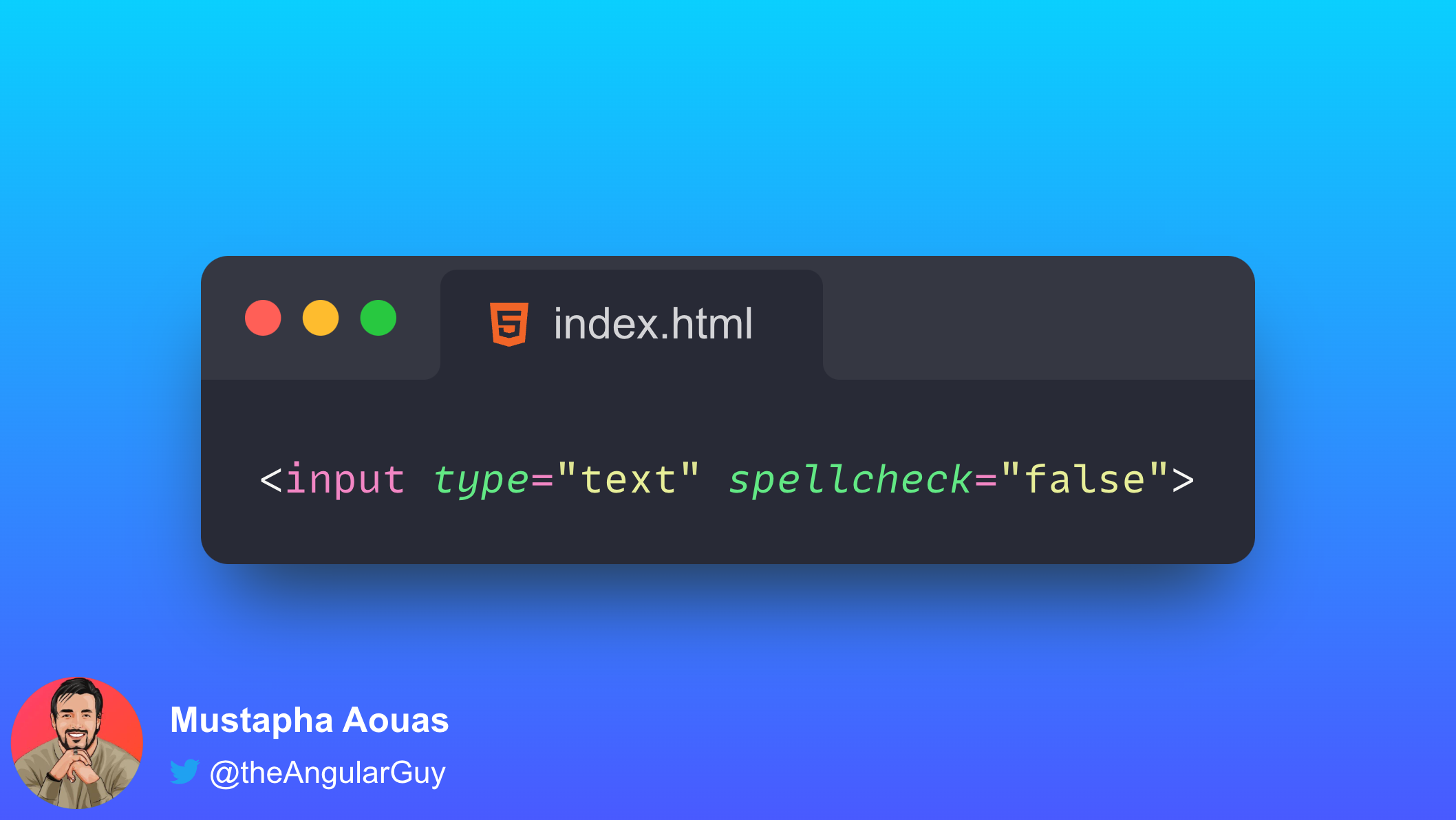 spellcheck attribute