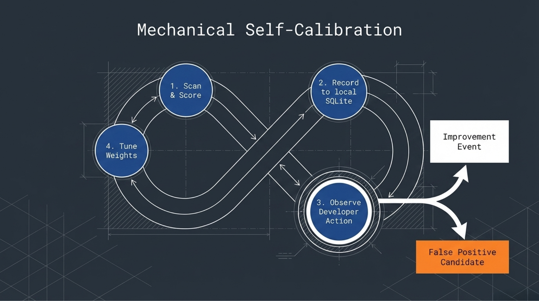 Mechanical self-calibration