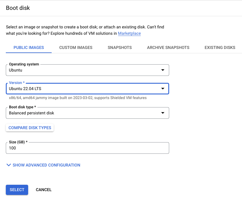 Creating a VM for Stable Difussion