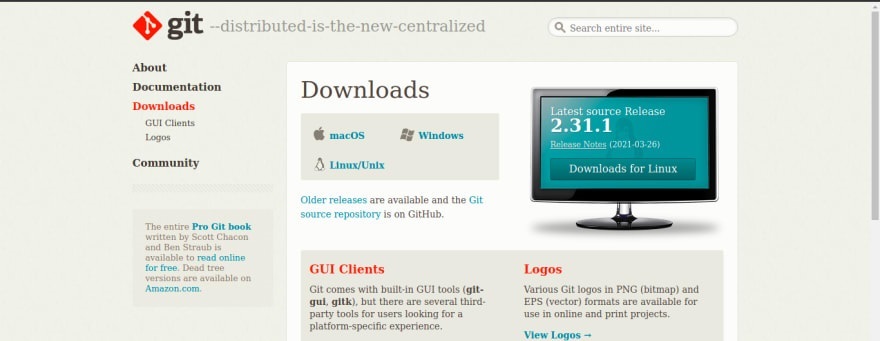 git page