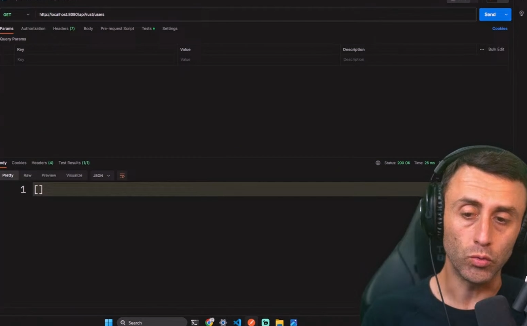 Build a FULL STACK Web app with Rust API, Next.js 14, Serde, Postgres, Docker, docker Compose