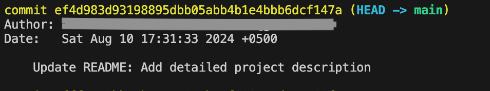 git log command by asadbukhari