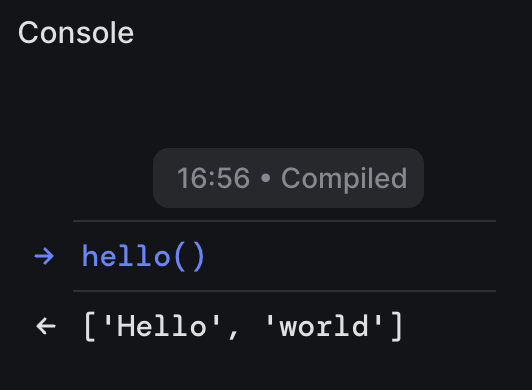 Rust smart contract return