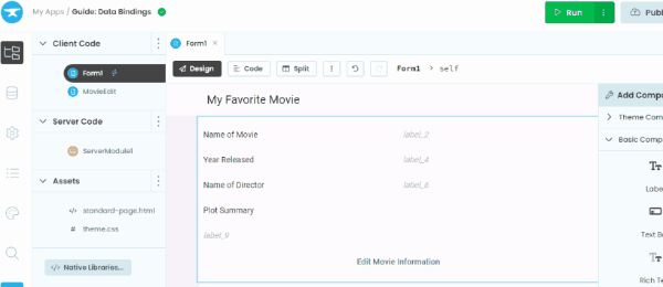 Data Tables Changing