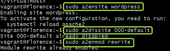 Enable, disable site and rewrite URL