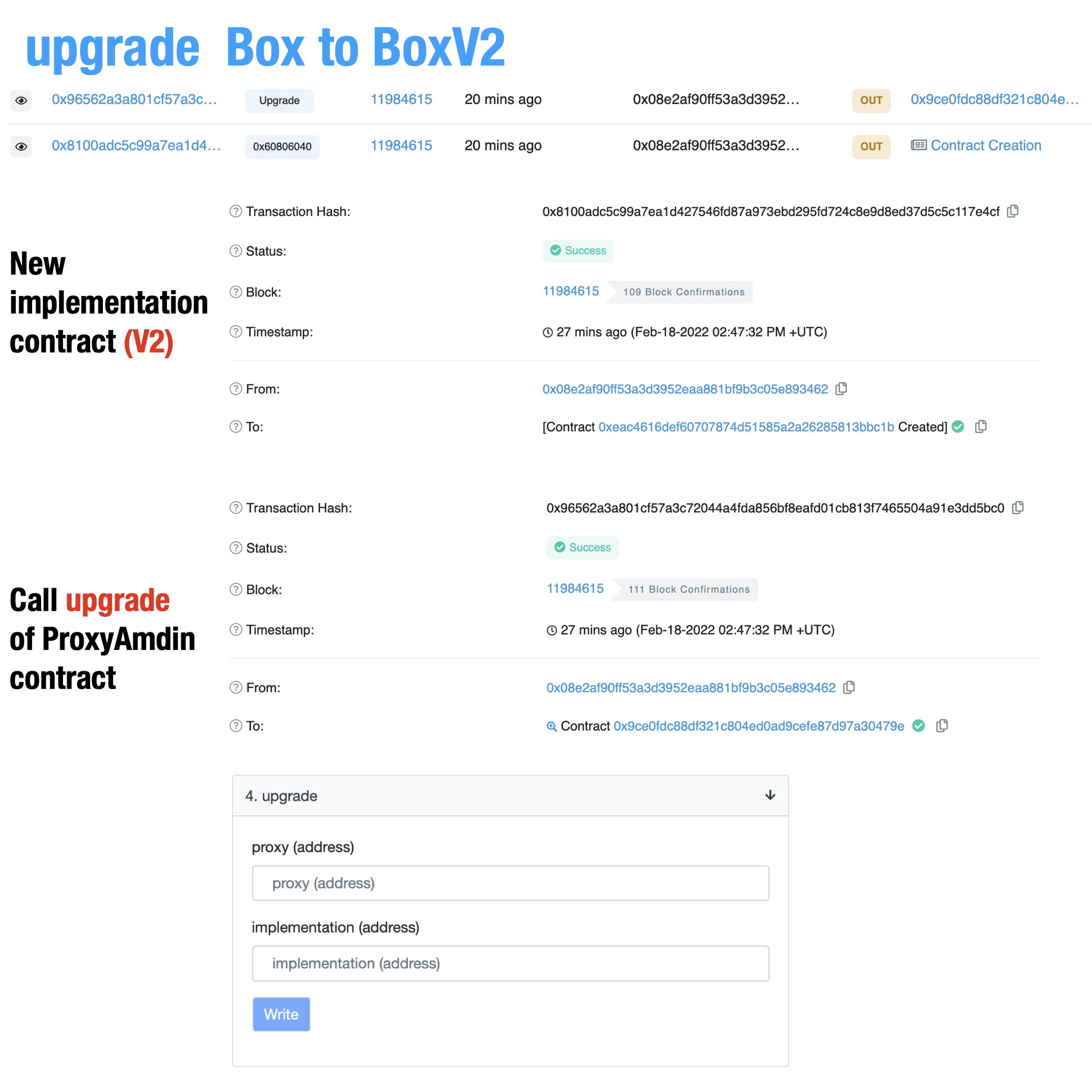 upgrade to BoxV2