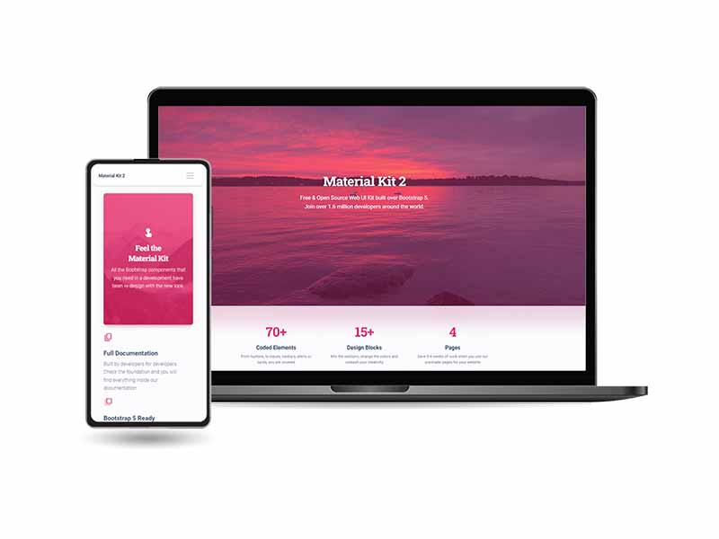 Django Material Kit - Open-Source Django App.