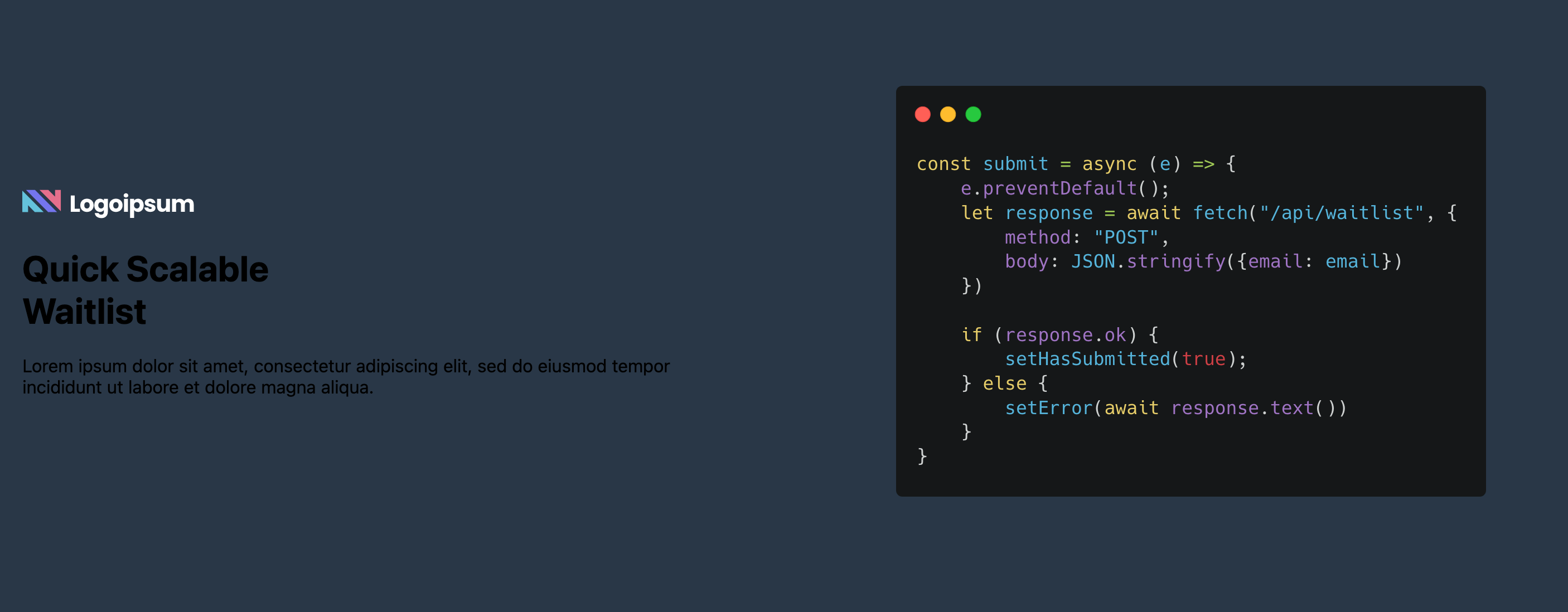 No css formatting yet