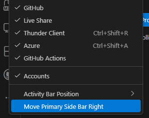 Move Primary Sidebar Right