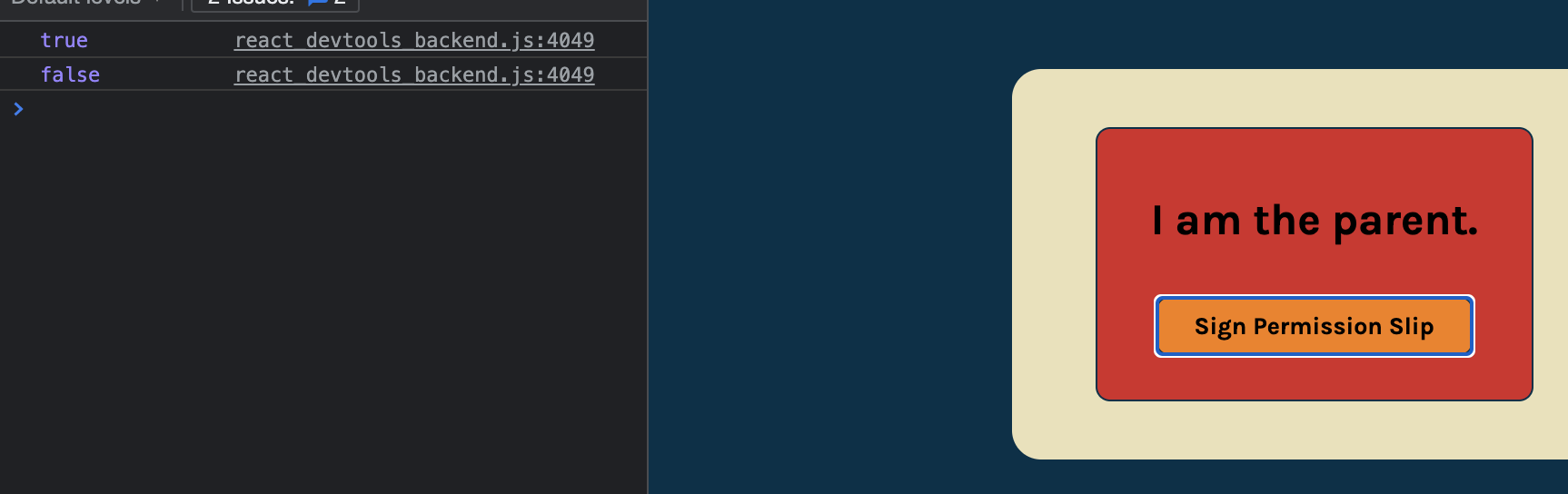 Field trip permission: revoked!