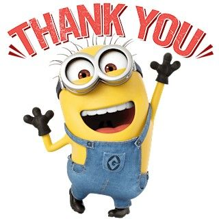 thanks minions