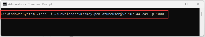 Connecting to the VM