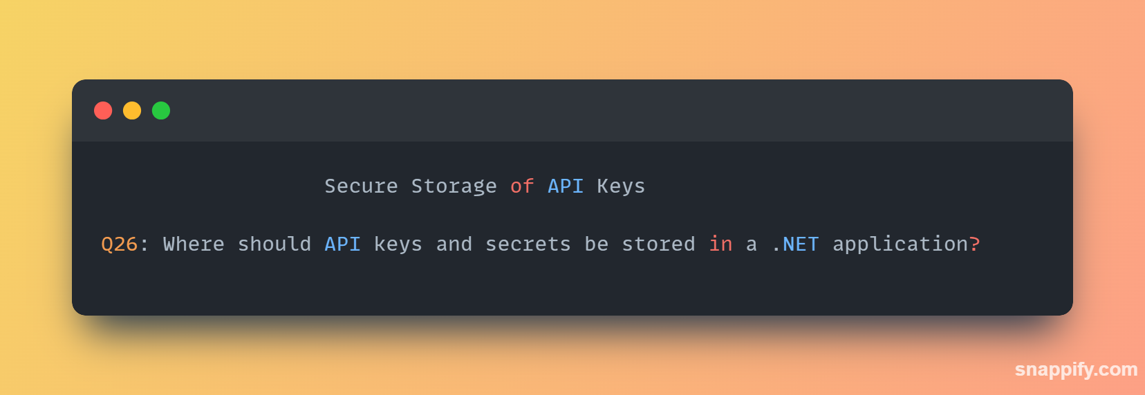 API 金鑰