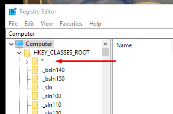 Image pointing to * folder