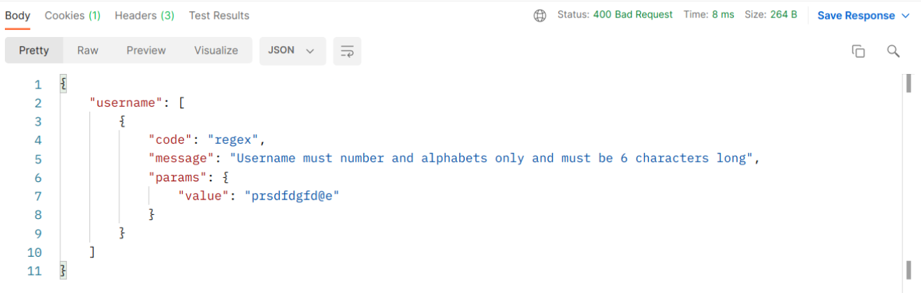 Username Error