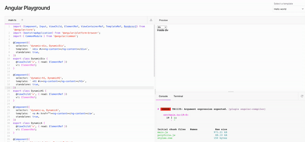 dynamic-html-tags-generation-angular