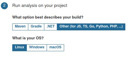 Select Programming Language and OS