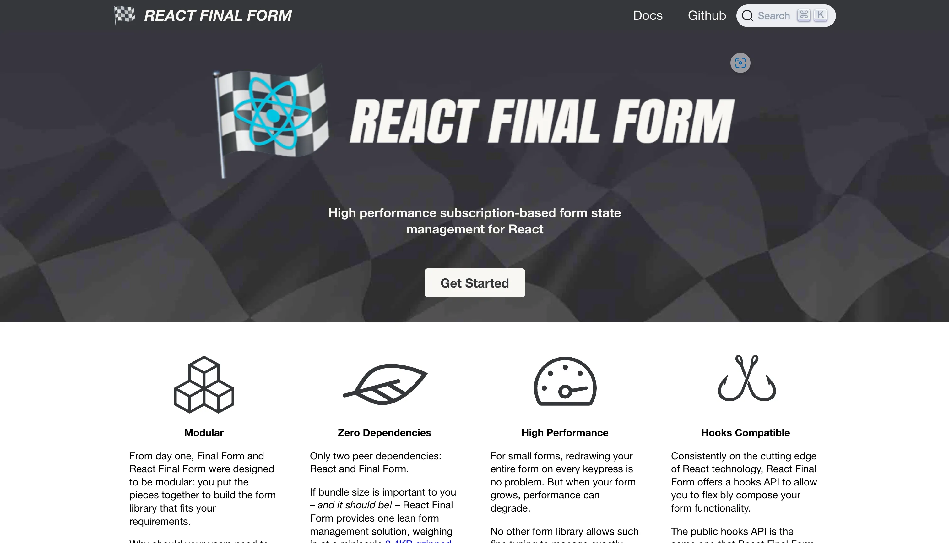 React Final Form