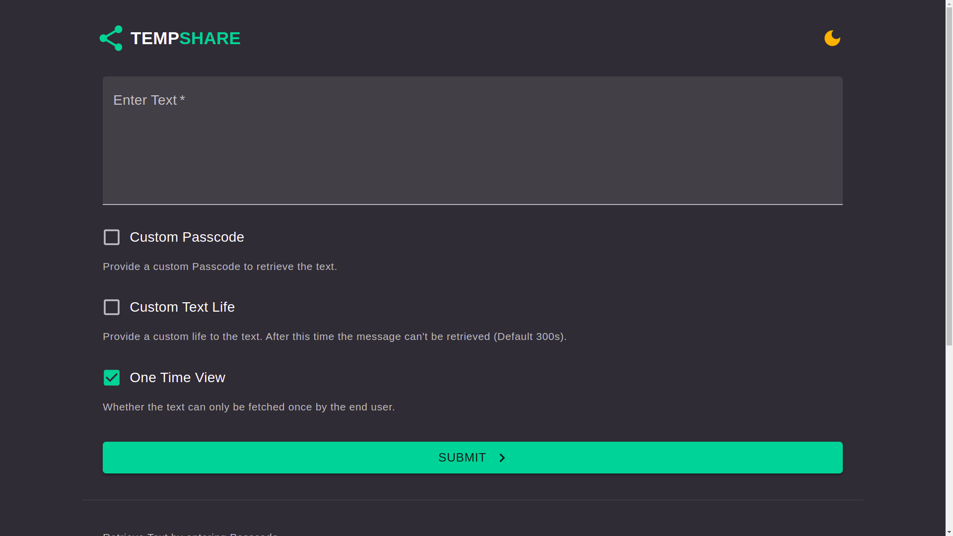 temp-share home page