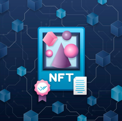 Gradient NFT concept illustrated
