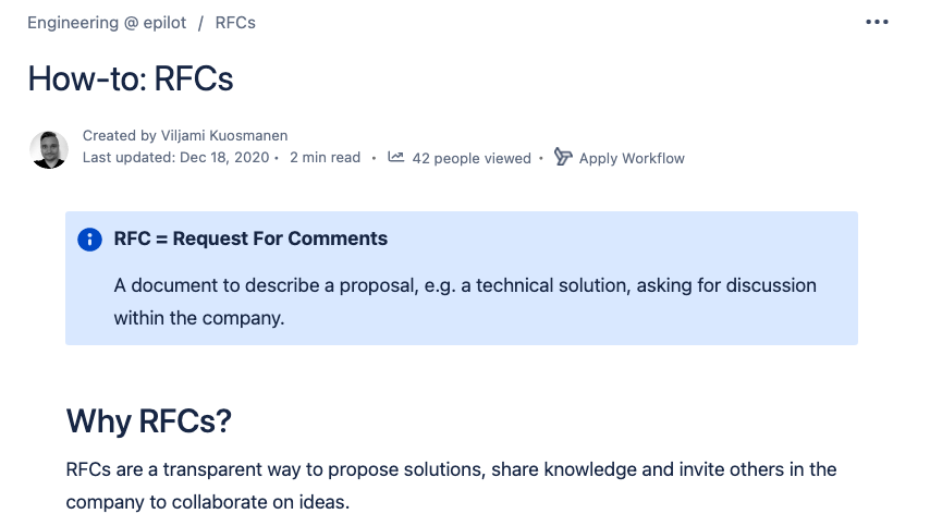 RFCs
