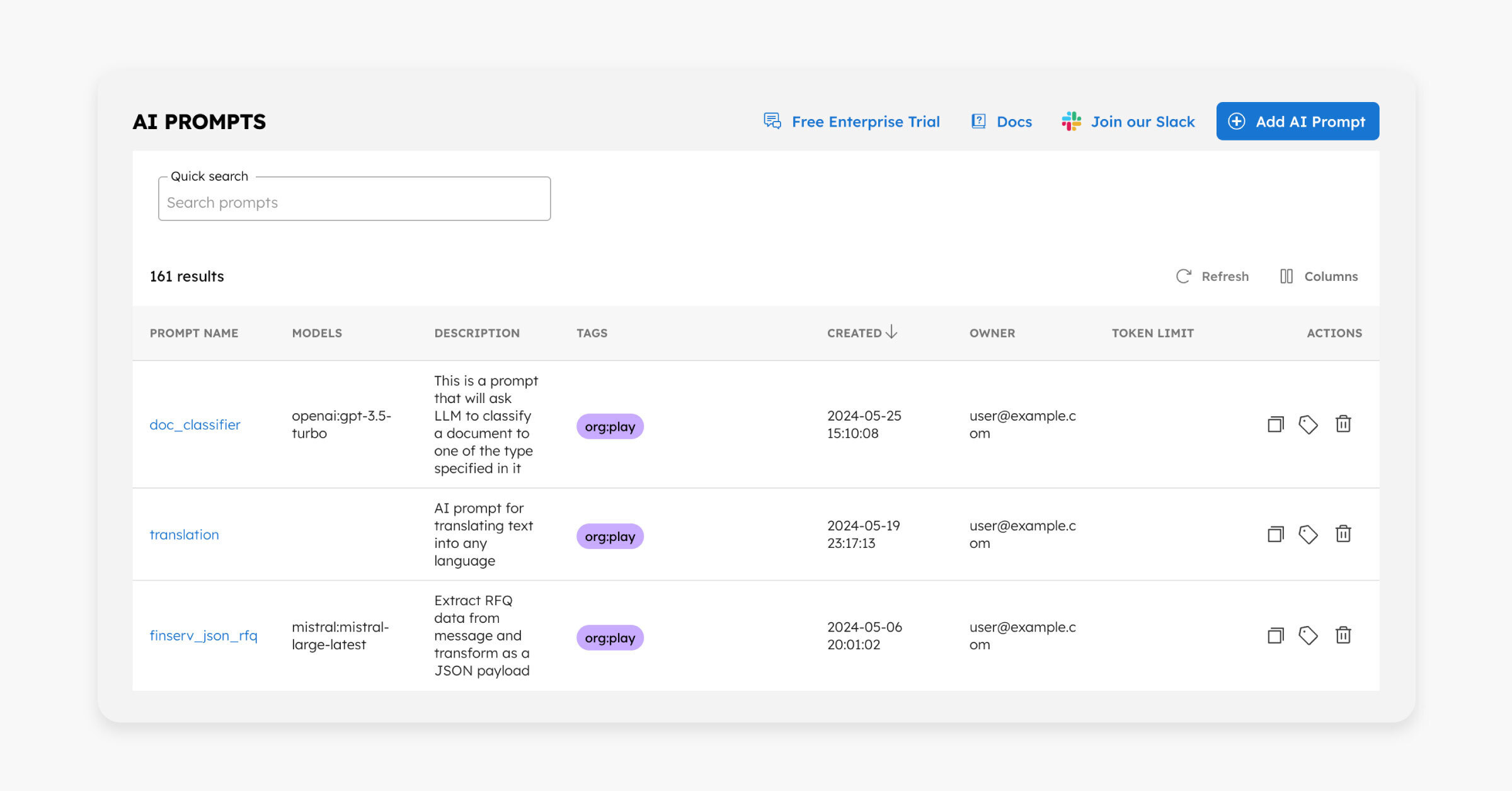 Prompt Library in Orkes Conductor