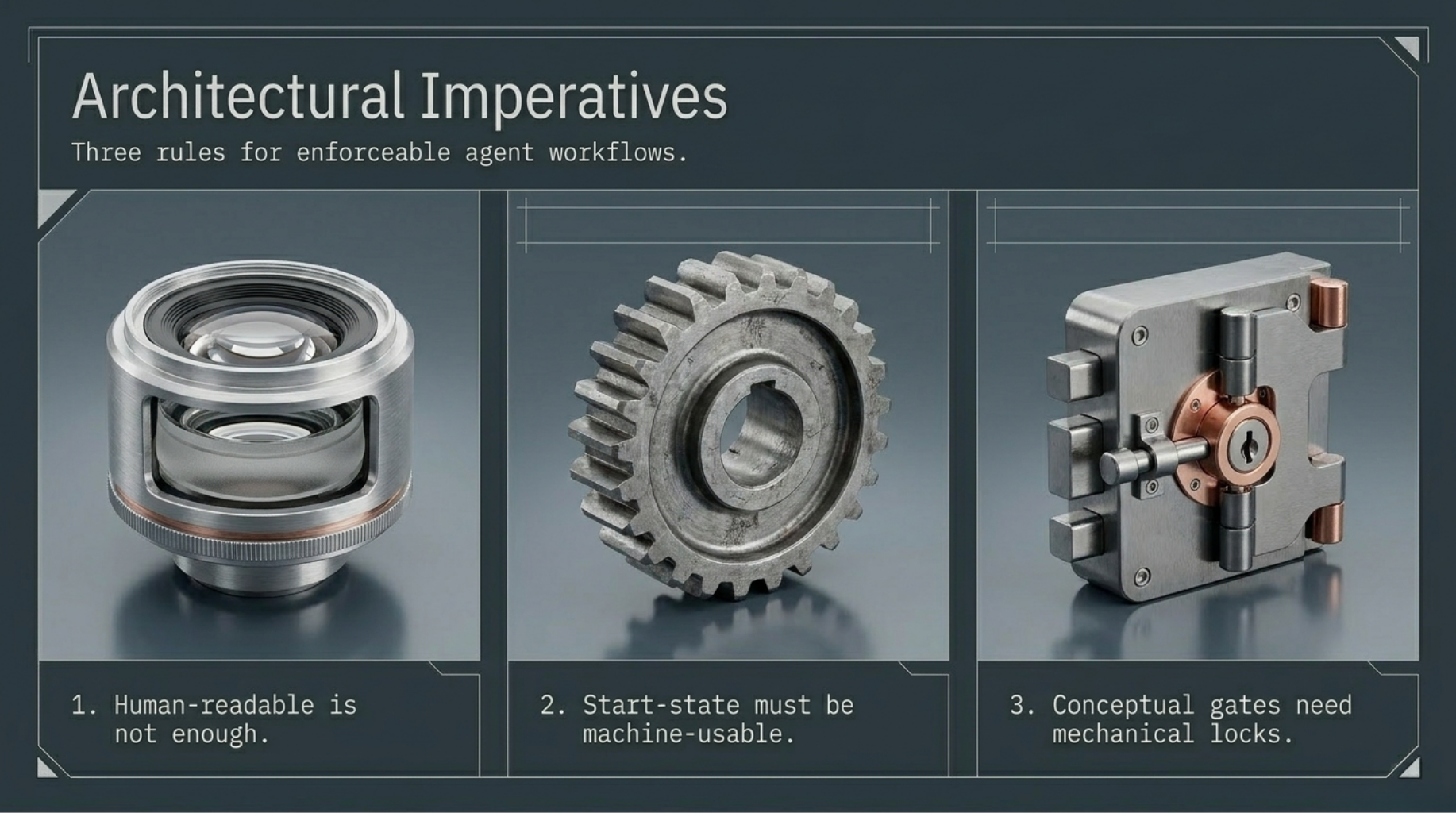 Architecutural imperatives
