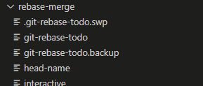 ongoing rebase
