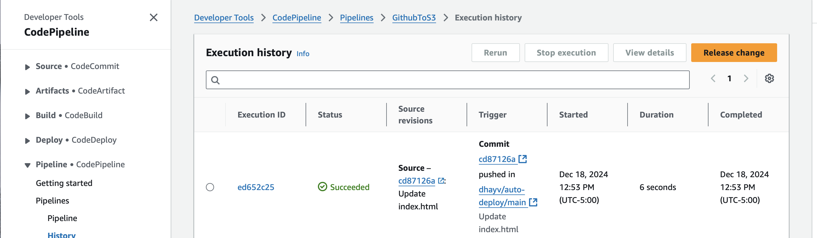 code-pipeline-changes