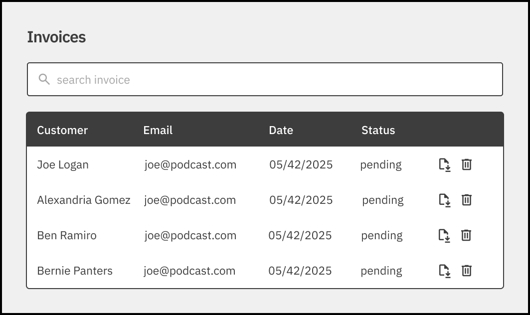 UI Sample