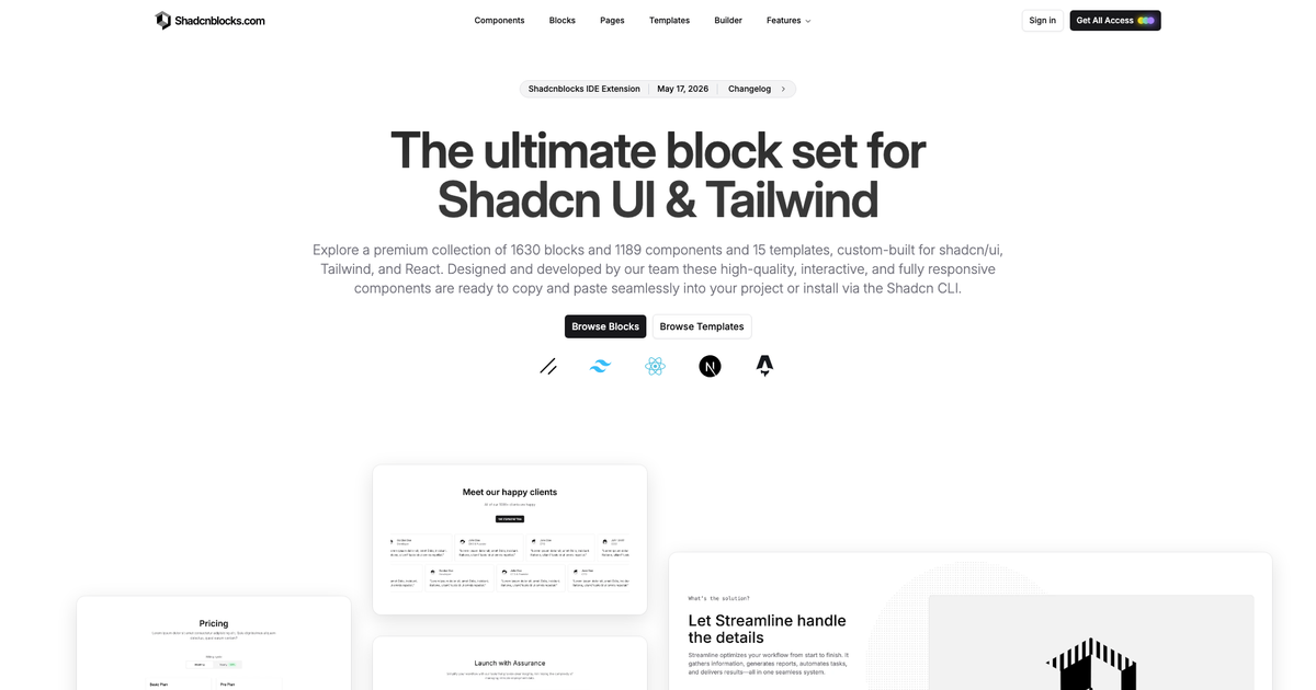 Shadcnblocks