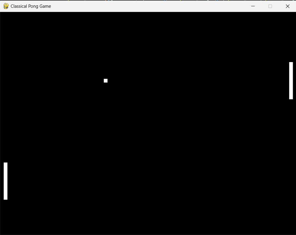 Running our Pong game