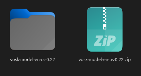 VOSK zip