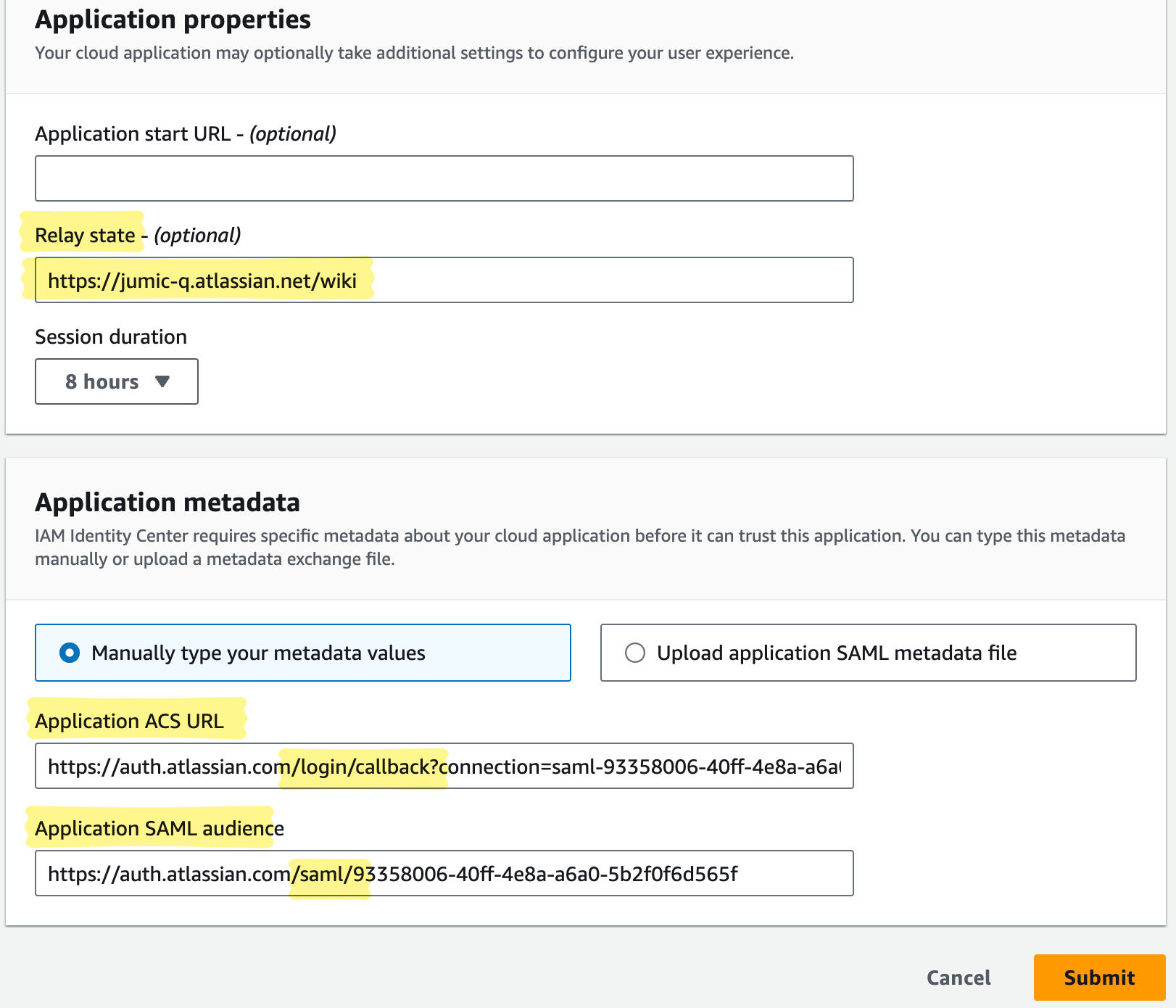 Maintain configuration in AWS IAM Identity Center