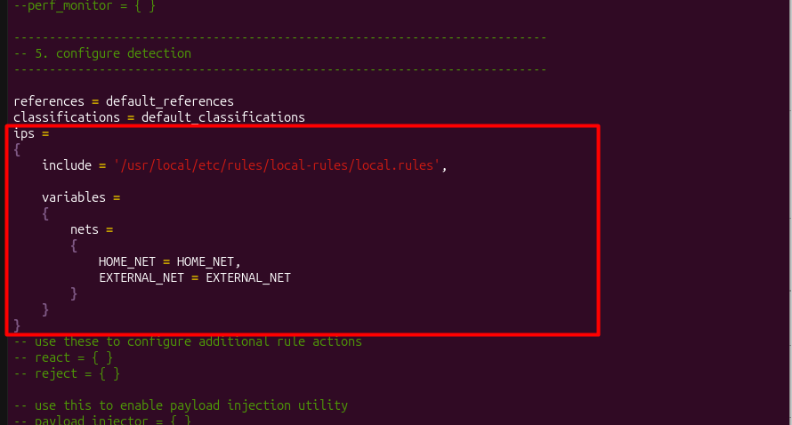 snort.lua updated HOME_NET 192.168.0.0/24