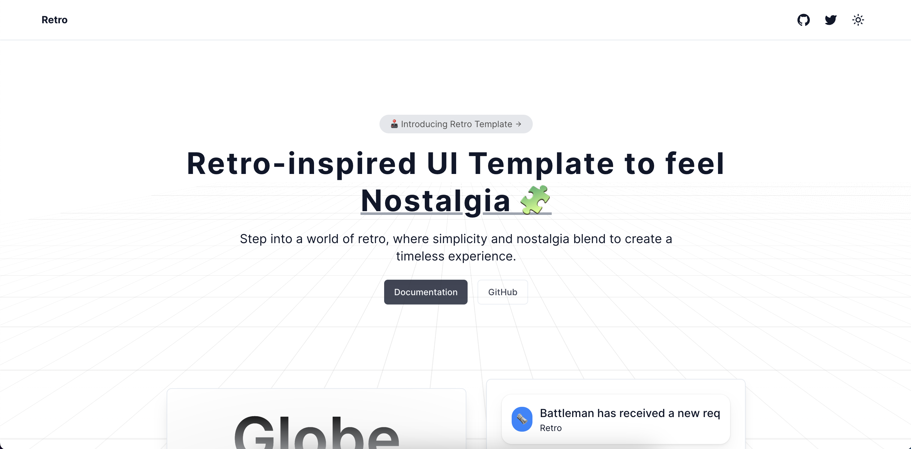 Easy UI - Retro Template