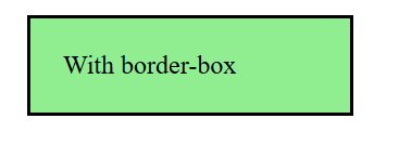 With Border Box