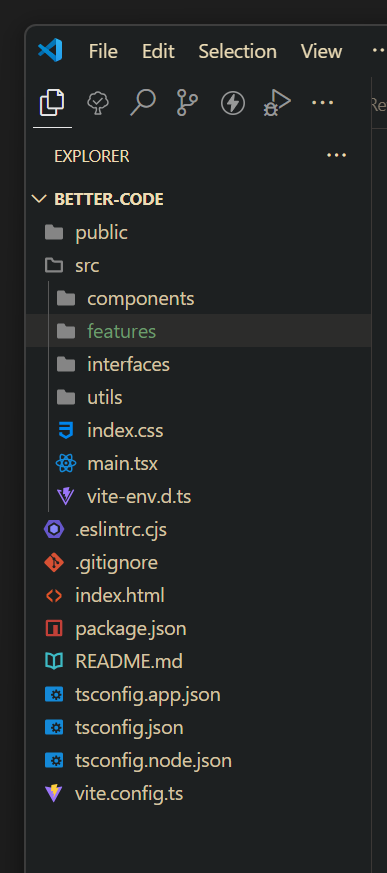 Basic folder structure