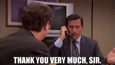 The Office Thank you