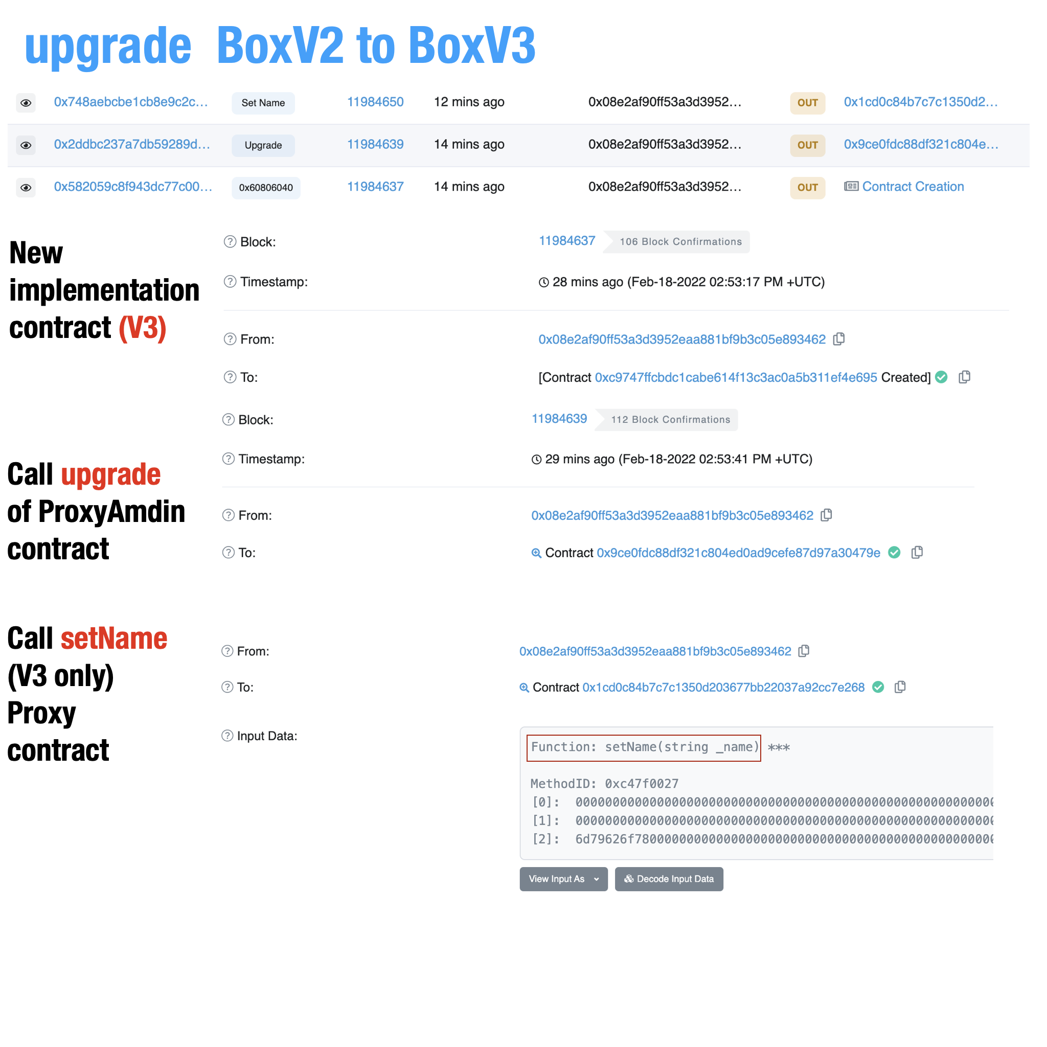upgrade to V3