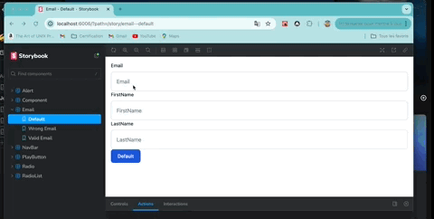 interactions storybook