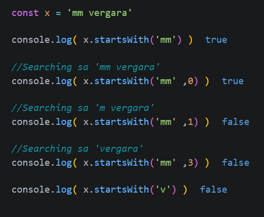 Javascript Filipino Tagalog Philippines String Array Method