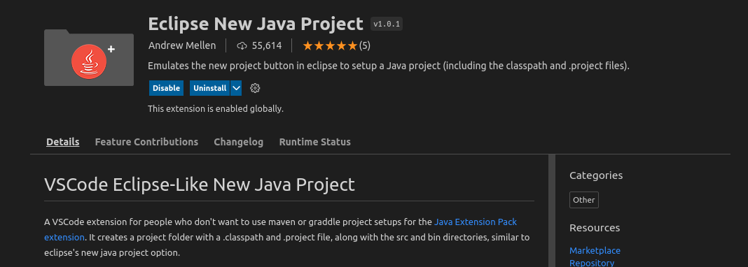 List of Extension<br>
![ 