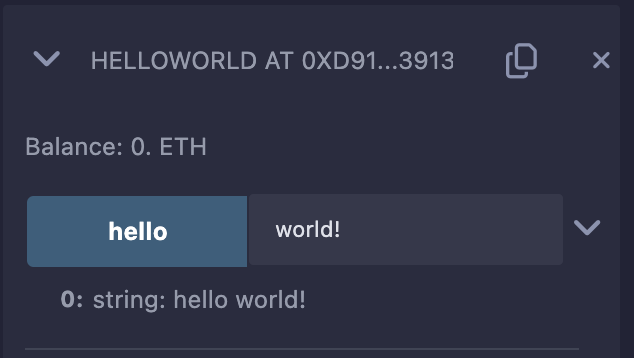 Solidity smart contract function call