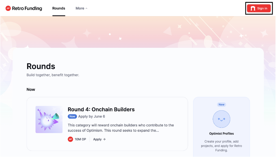 Optimism Retro funding