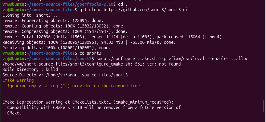 git clone snort3