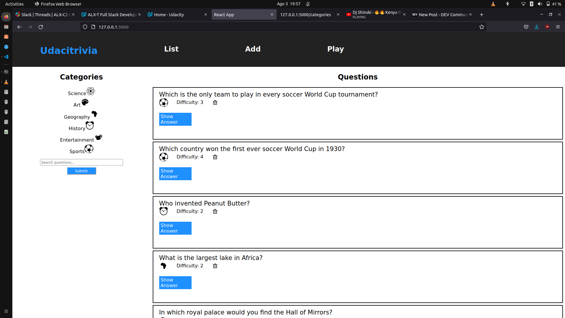 Trivia App Made With Javafx GitHub - smartjef/Trivia-App