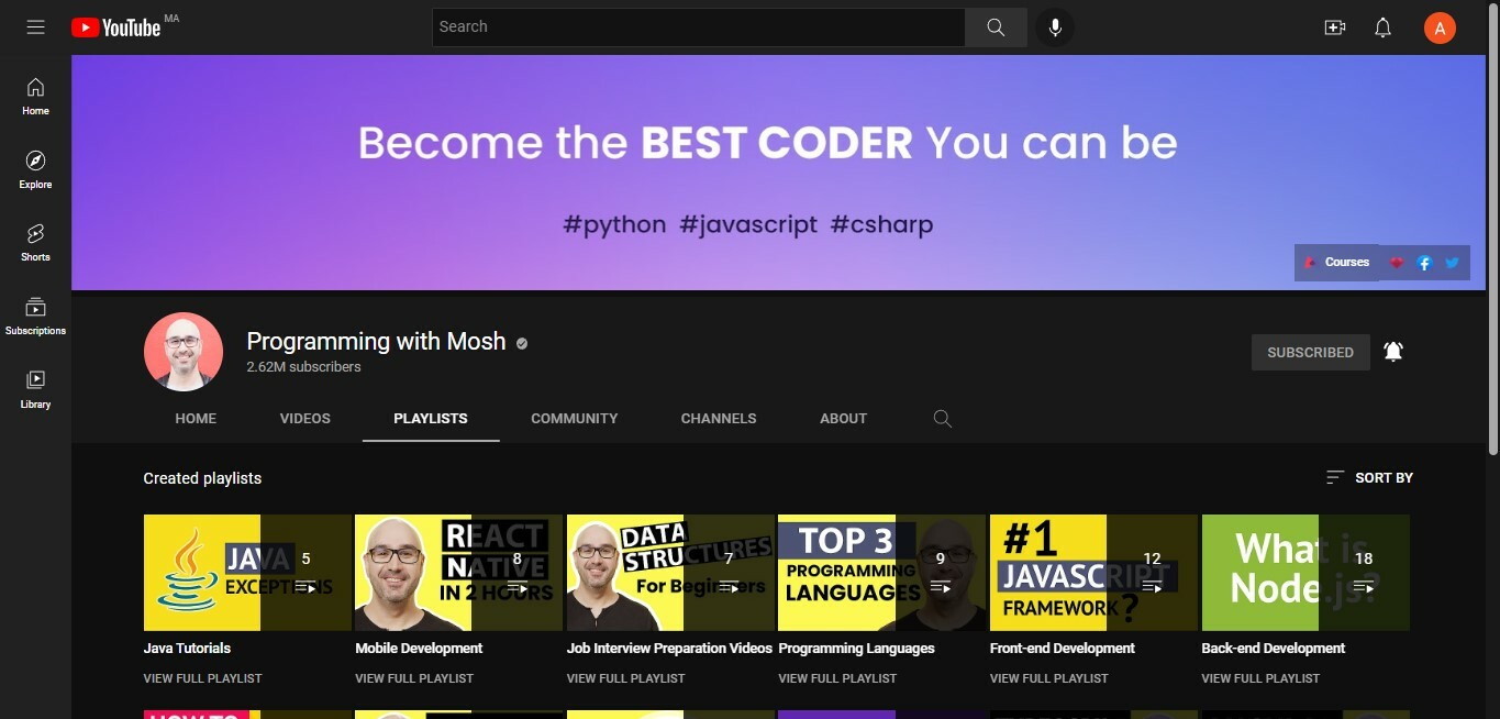 Programming with Mosh